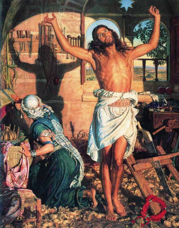 William Holman Hunt The Shadow of Death Spain oil painting art